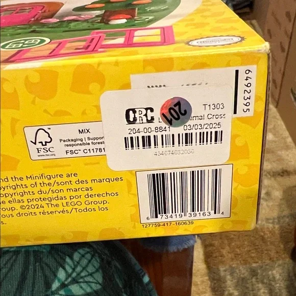 LEGO Animal Crossing Set with Blue, Red, and Green - Never Opened - Picture 8 of 8